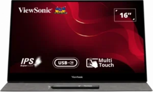 Monitor 15.6 Viewsonic TD1655  Touch 1920x1080/Full HD/IPS/60Hz/2xUSB-C/HDMI/Audio/Zvučnici